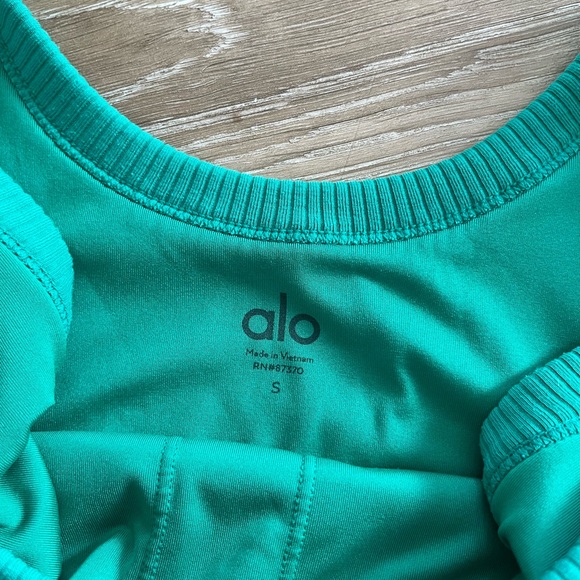 Alo Wellness Bra Green Size Small - Picture 3 of 4